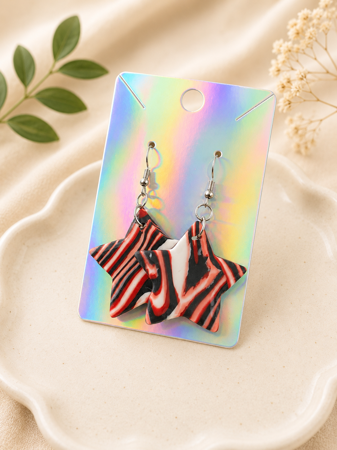 Medium 4th of July Earrings