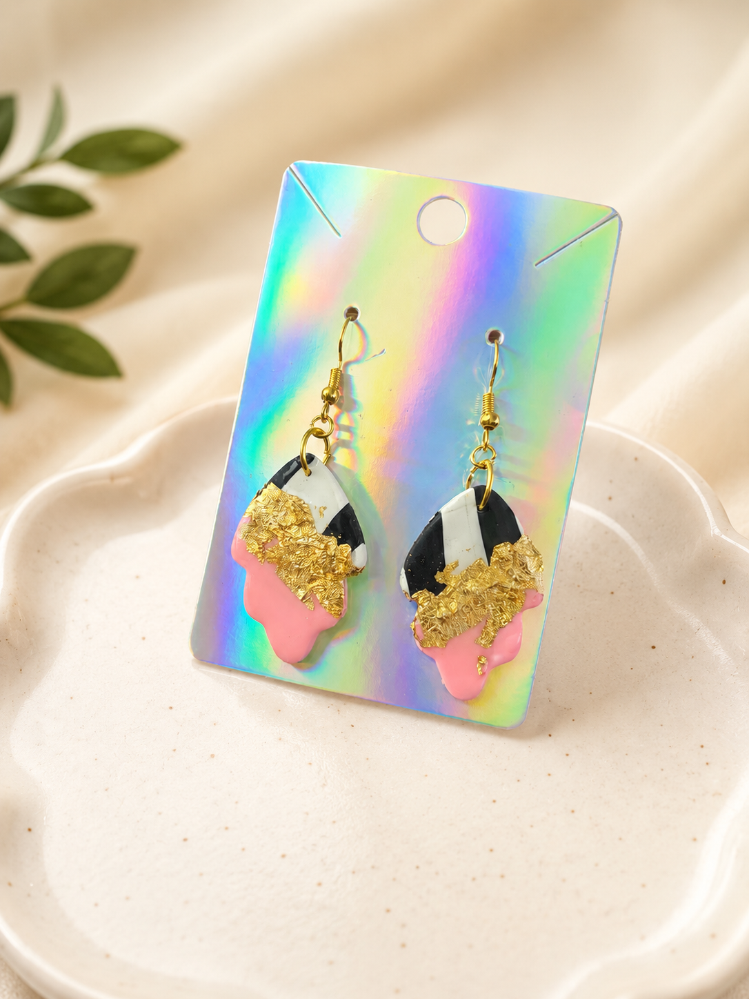 Split Design Earrings