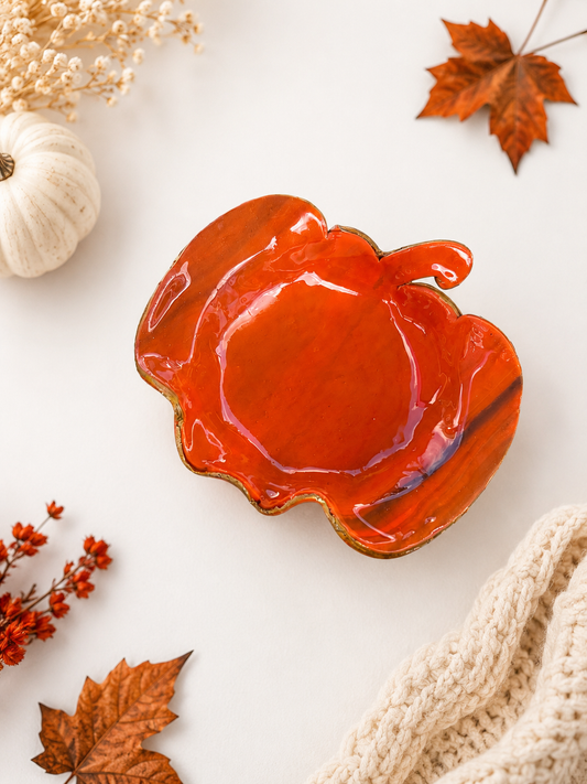 Pumpkin Trinket Dish