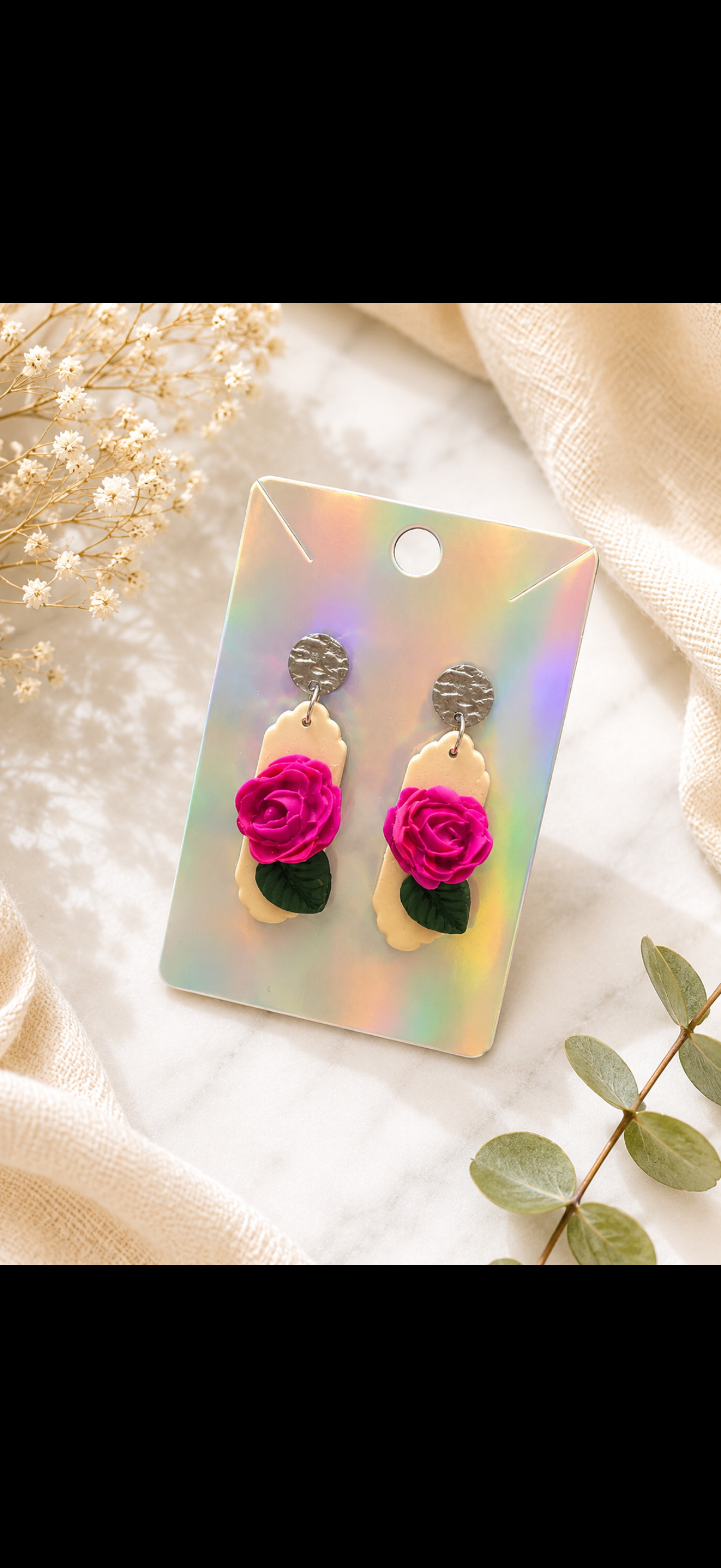 Rose Earrings